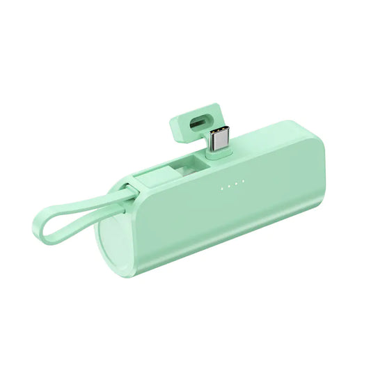 Mini 5000mAh Capsule Power Bank with Custom Logo