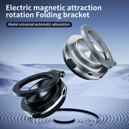 Car Magnetic Phone Holder Foldable 360° Rotation Ultra Stable Phone Bracket Multifunctional Navigation Stand Holder